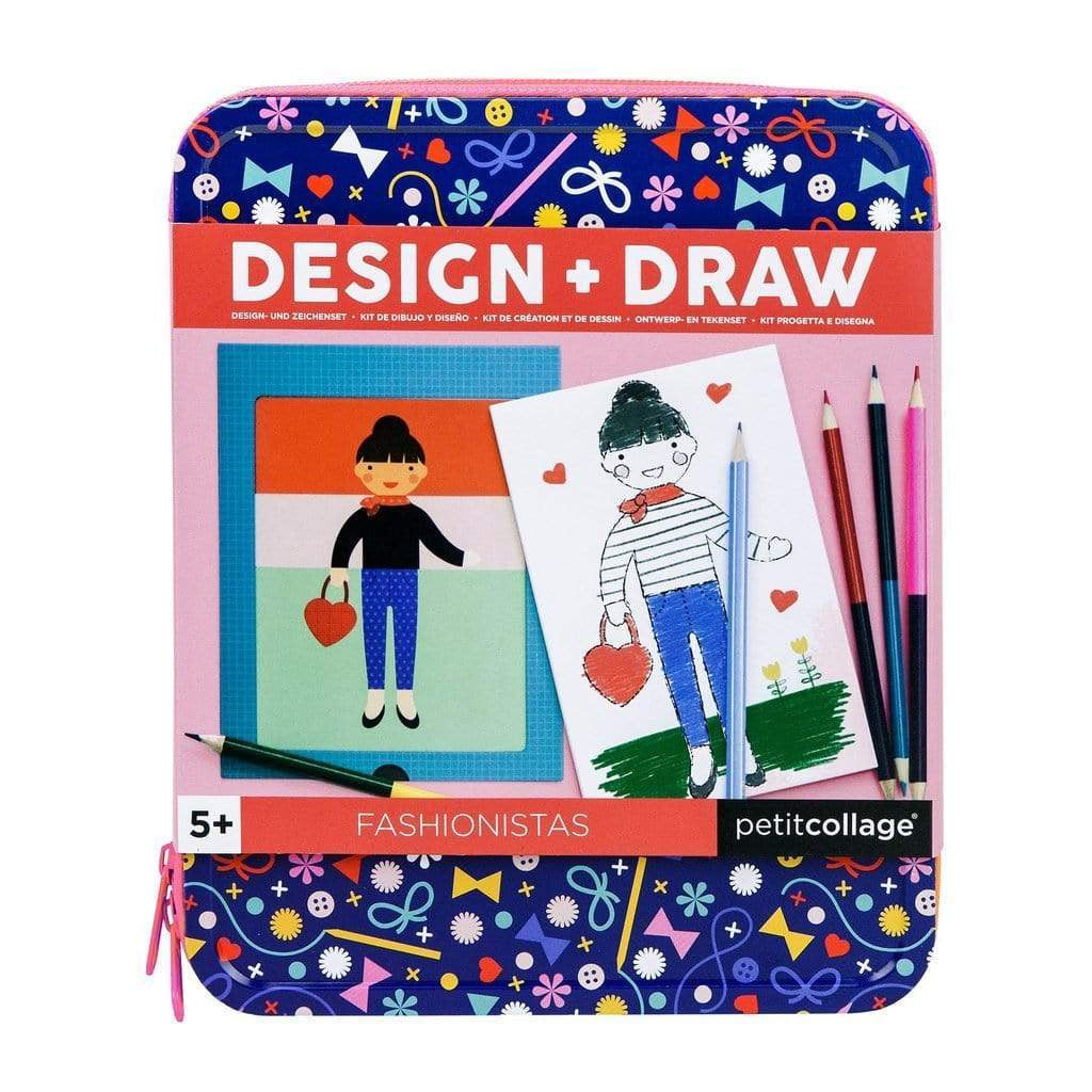 Fashionistas Design & Draw Travel Activity Kit
