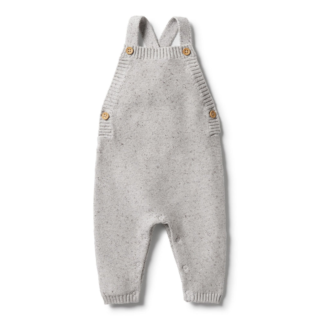 Knitted Overall - Glacier Grey Fleck