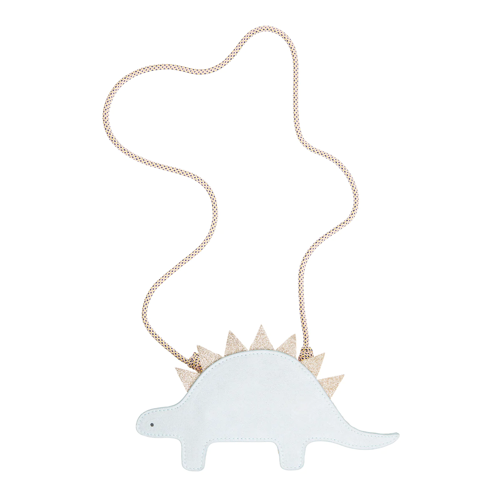 Sparkle stegosaurus bag - butterscotch