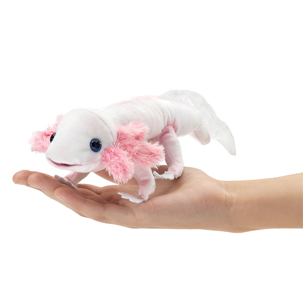 Axolotl Hand Puppets