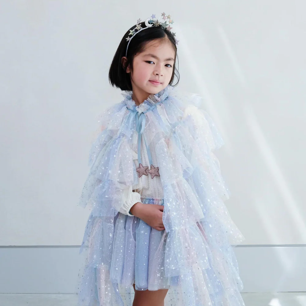 Celestial Long Cape Multi