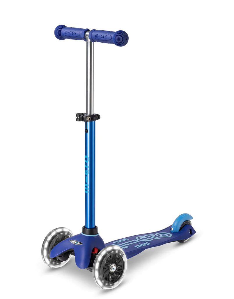 Mini Micro Deluxe LED Scooter Blue