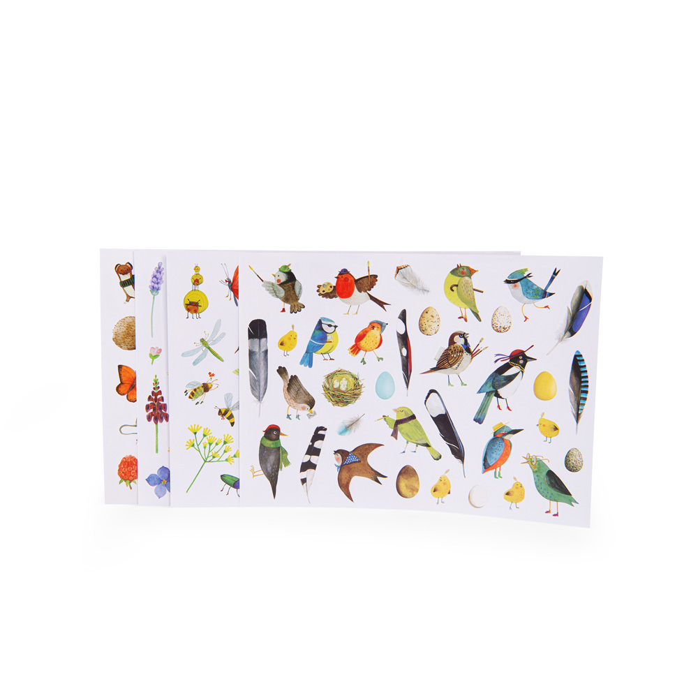 Moulin Roty Le Jardin Pack of 133 stickers: The Botanist