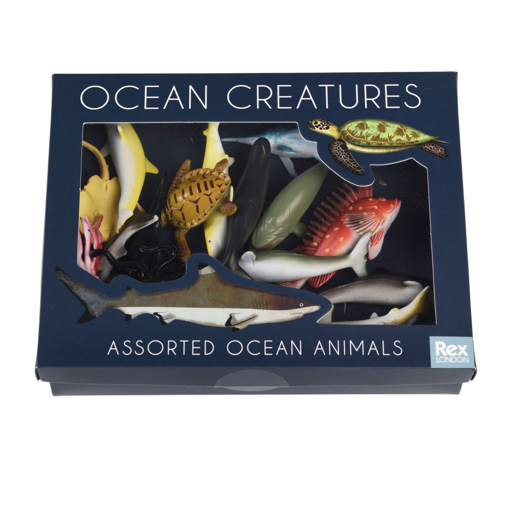Assorted Ocean Animals Box of 16