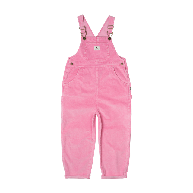 Rock Your Baby Pale Pink Cord Baby Overalls
