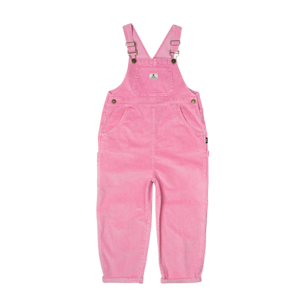 Rock Your Kid Pale Pink Cord Baby Overalls