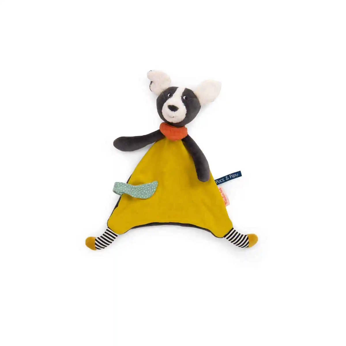 Moulin Roty Puce & Pilou yellow Puce comforter – Lizzie Potts Kids