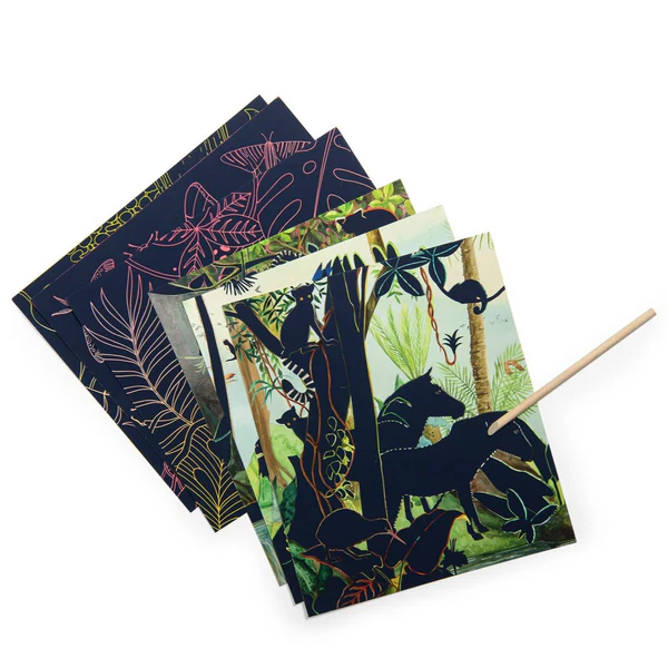 Autour du monde scratch cards