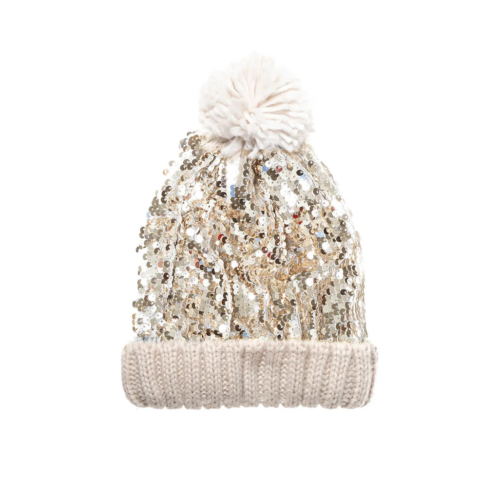 Rockahula Shimmer Sequin Knitted Hat (7-10 Years)