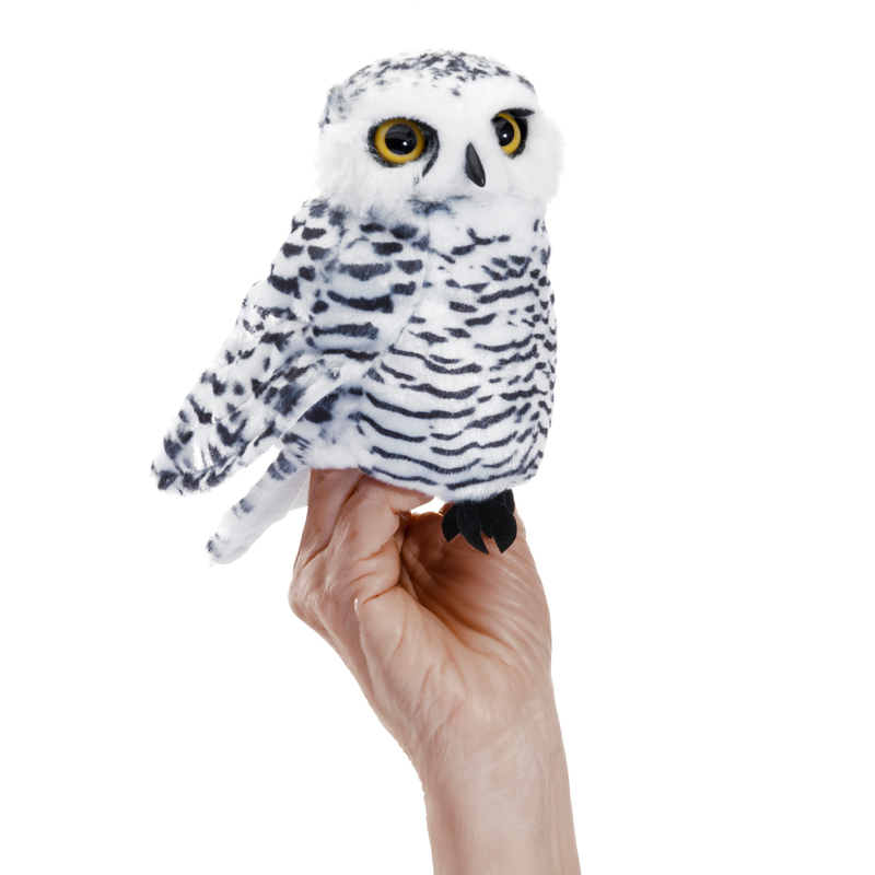 Folkmanis Small Snowy Owl Hand Puppet