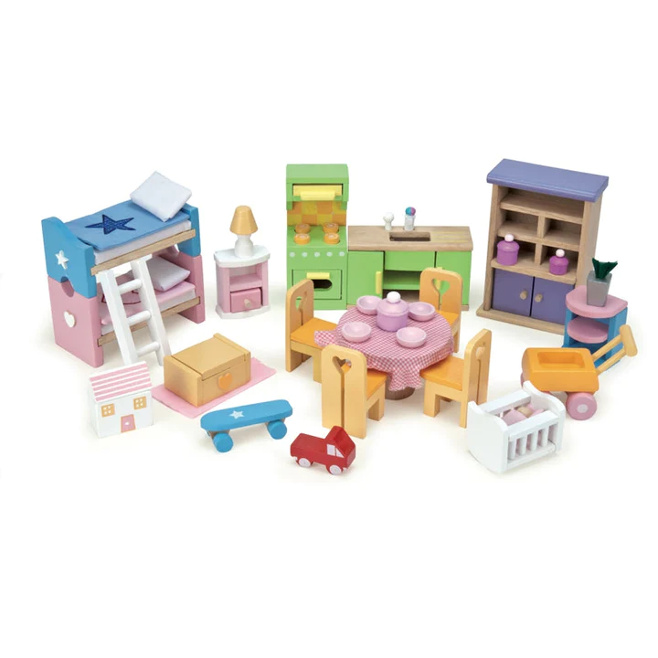 Daisylane Sky Doll House with starter furniture Set