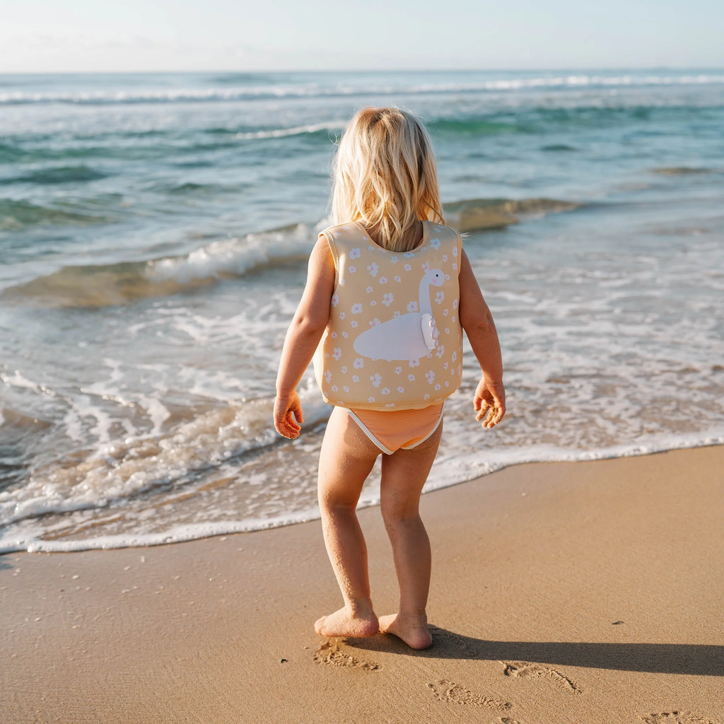 Kids Swim Vest Princess Swan Buttercup (1-2Y)