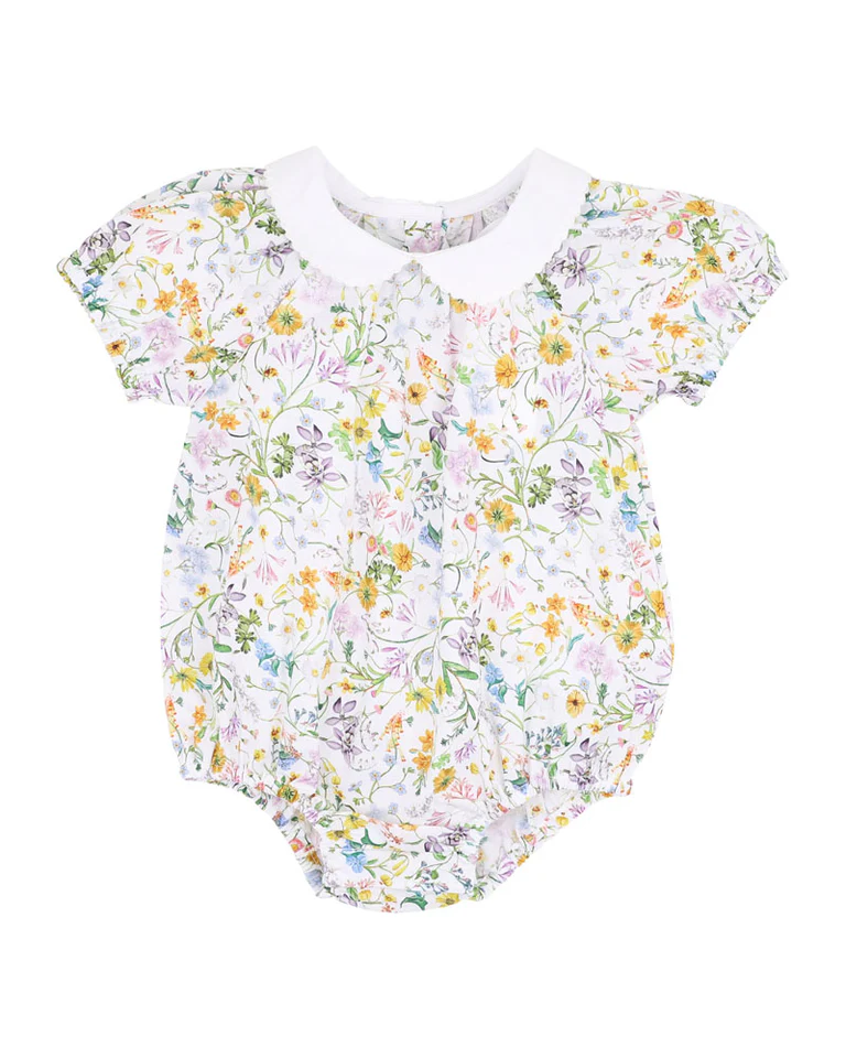 Zara floral printed collared bodysuit