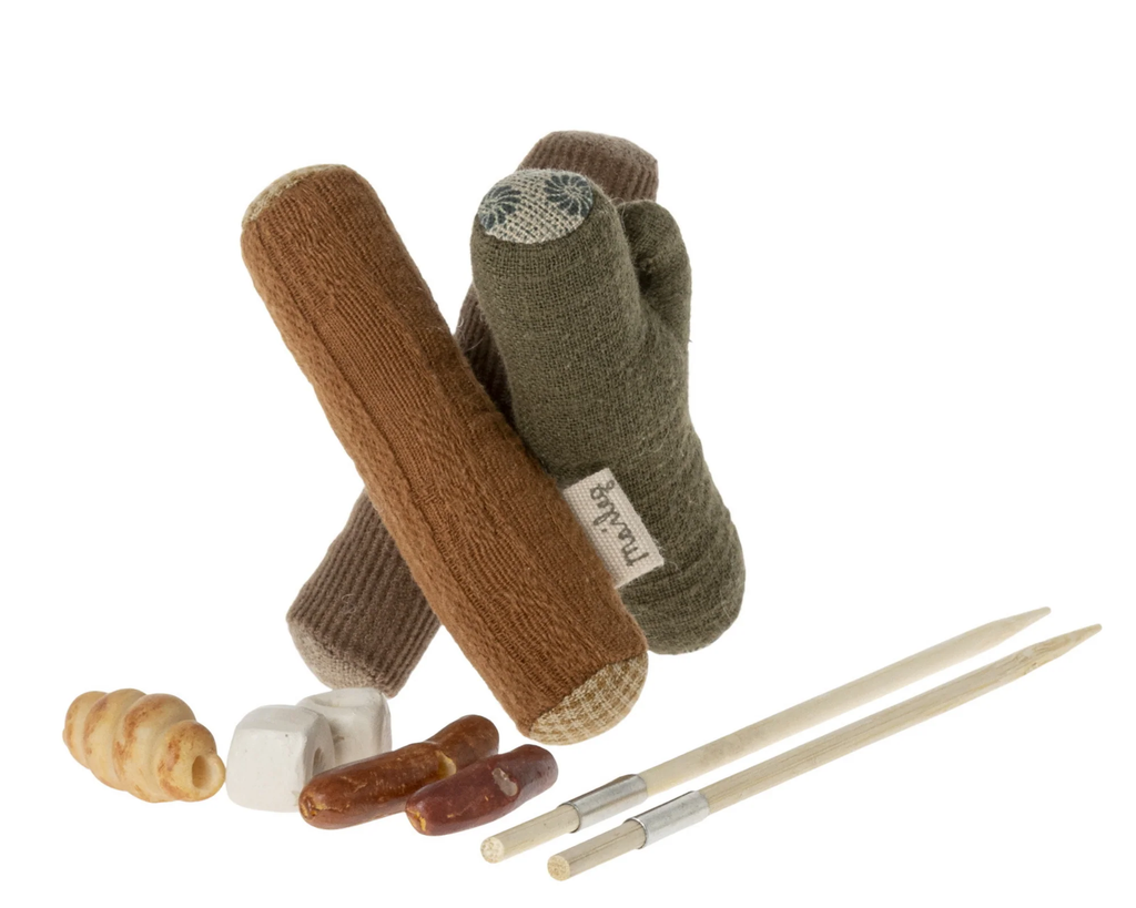 Bonfire set for hiker mouse