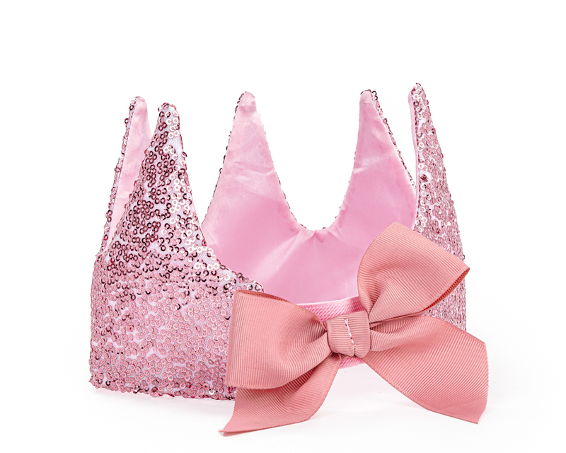 Great Pretenders Precious Pink Sequin Crown