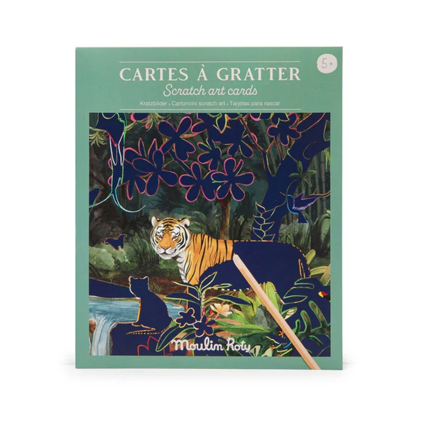 Autour du monde scratch cards