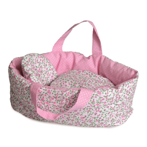 Large Soft Flower Carry Cot