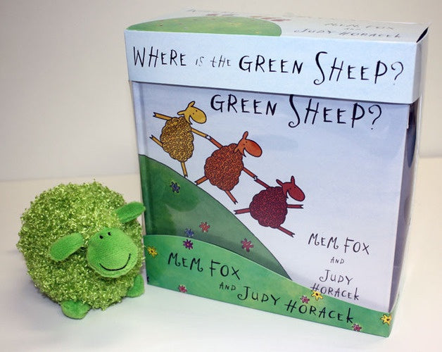 Where is the green sheep  (book and soft toy gift set)