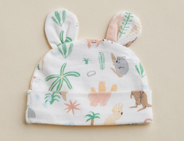Outback dreamers lunar baby hat