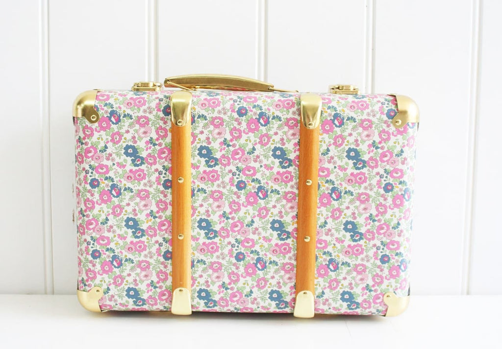 Mini Vintage Brief Case - Petit Floral