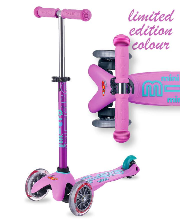 Mini Micro Deluxe Scooter - LED Lavender (Limited Edition)