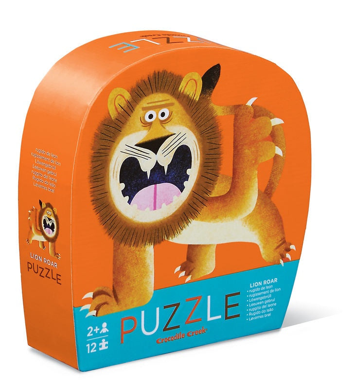 Mini Puzzle -Lion Roar (12pcs)