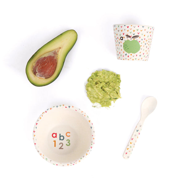 ABC baby feeding set