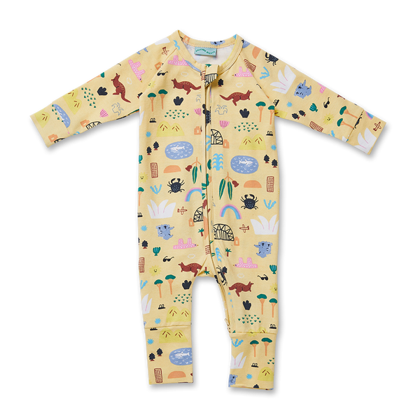 Sun City Long Sleeve Zip Suit