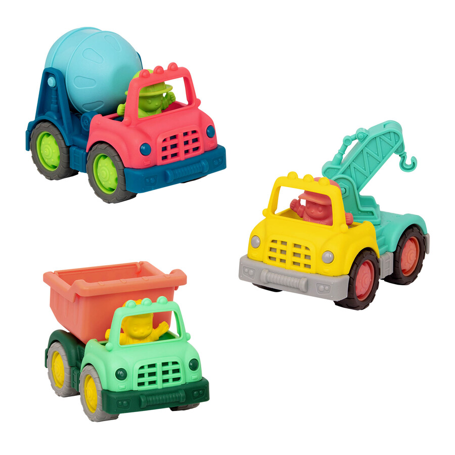 3 Little Trucks Set