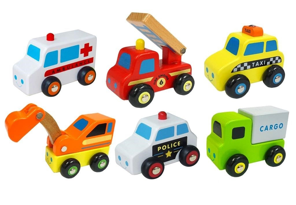 Mini Vehicles  (6 pcs)