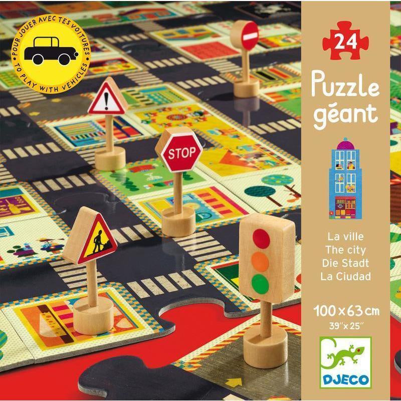 City road 24pc Giant PopToPlay Puzzle