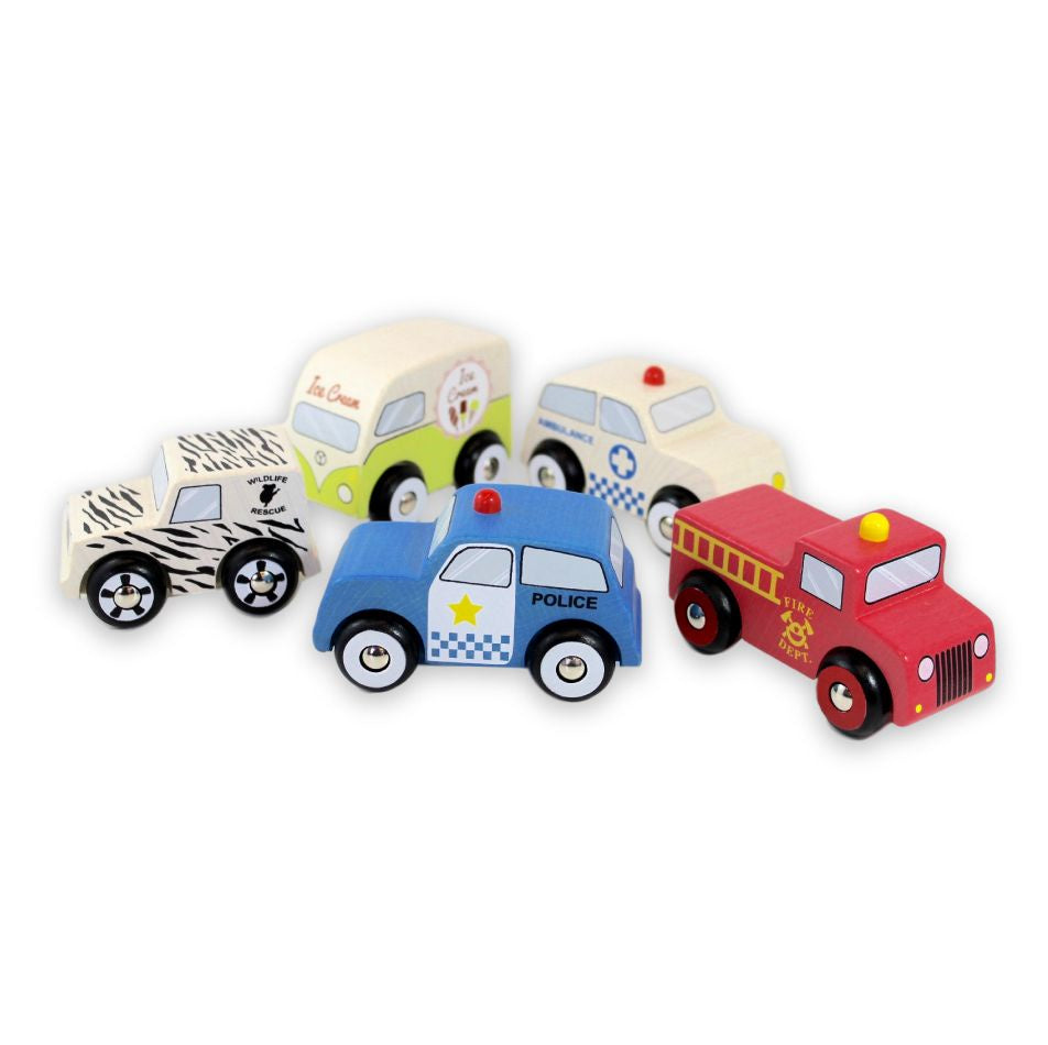 Emergency 5 Car Set