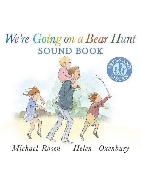 We're going on a bear hunt - sound book