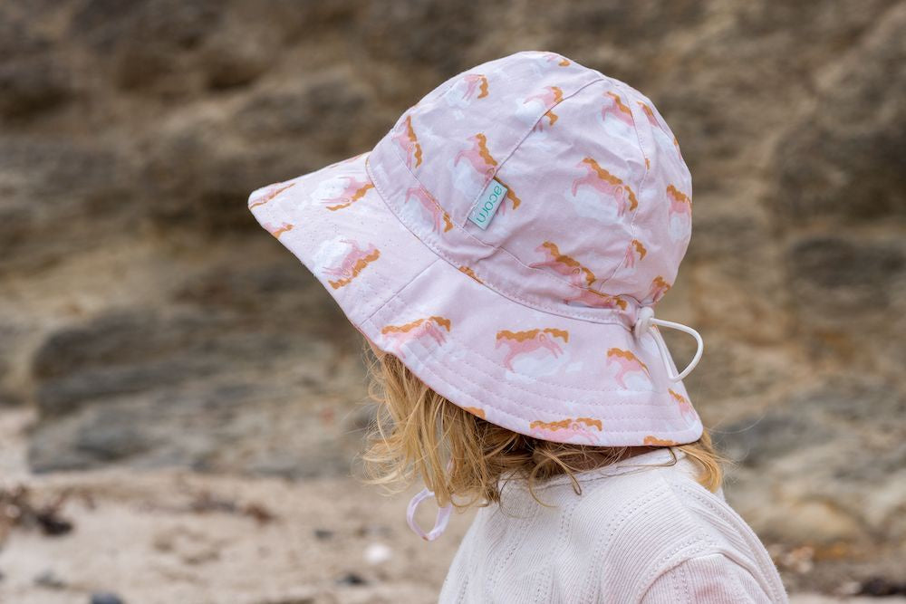 Flying Unicorns Floppy Hat