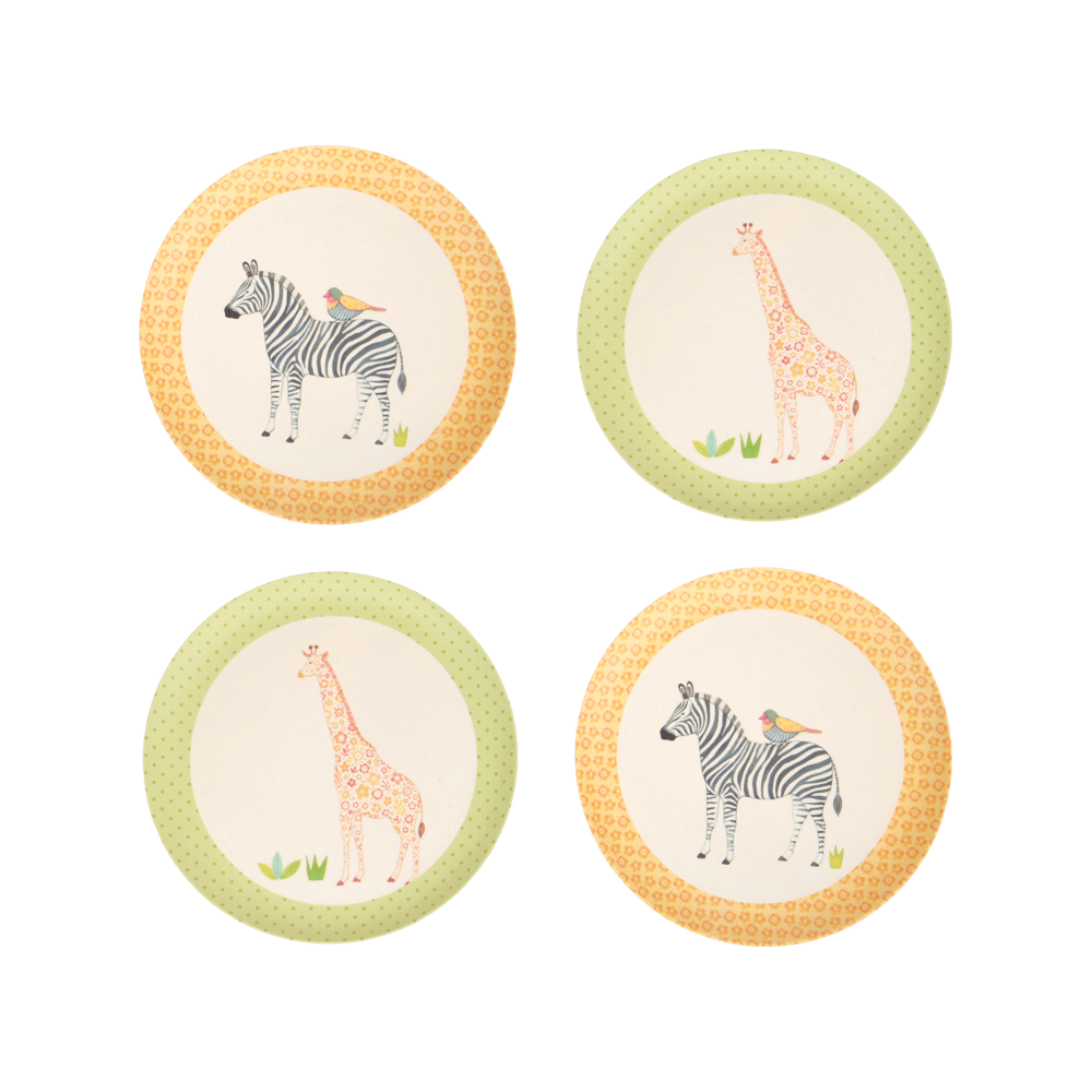 On Safari Small Plates - 4pk