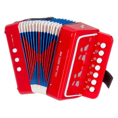 Mini Accordion (Blue or Red)