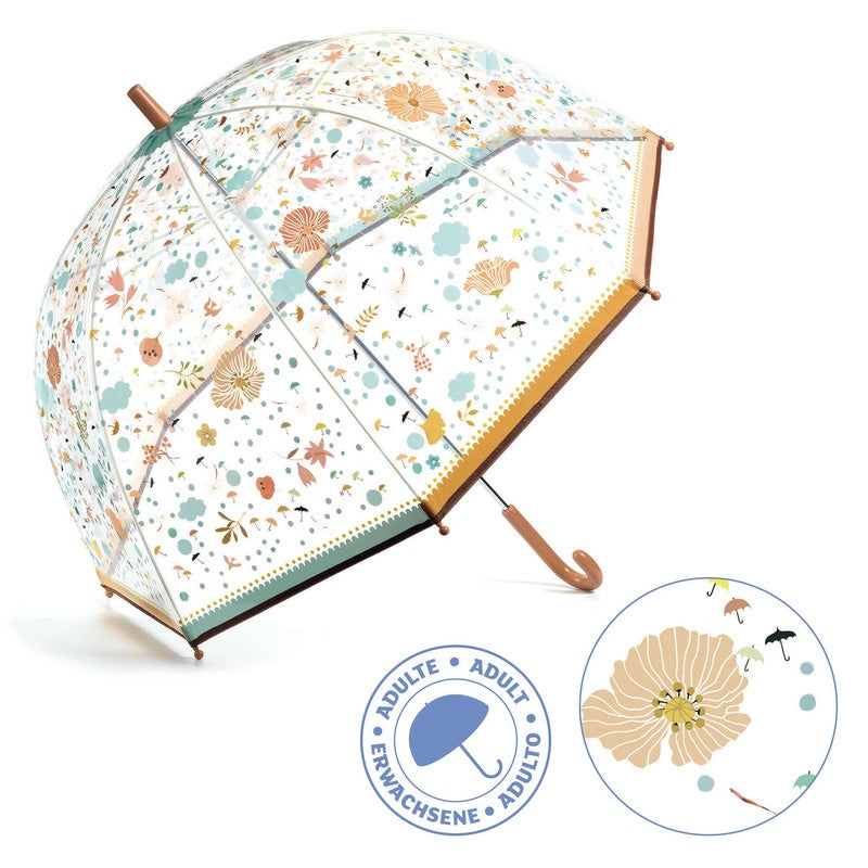 Little Flowers PVC Adult Umbrella