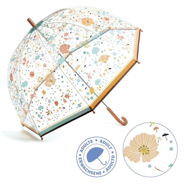 Little Flowers PVC Adult Umbrella