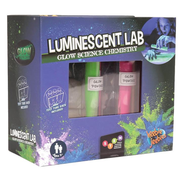 Glow in the dark chemistry set