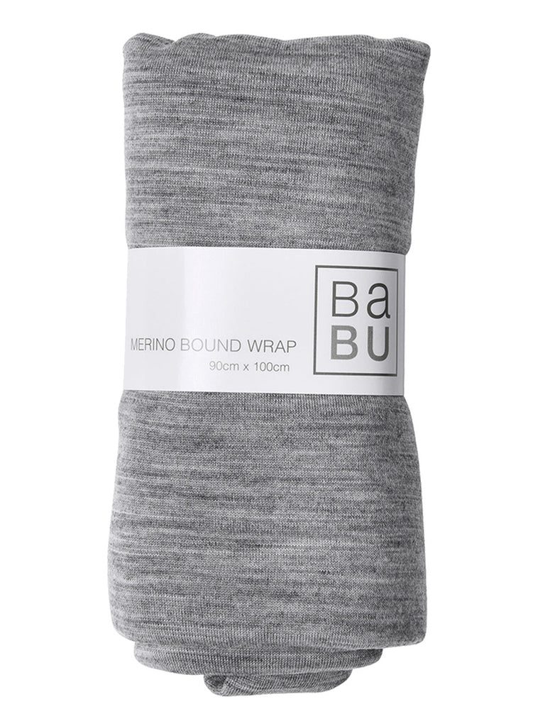 Merino Wrap - Light Grey