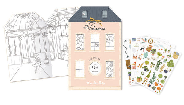 Moulin Roty Les Parisiennes sticker book