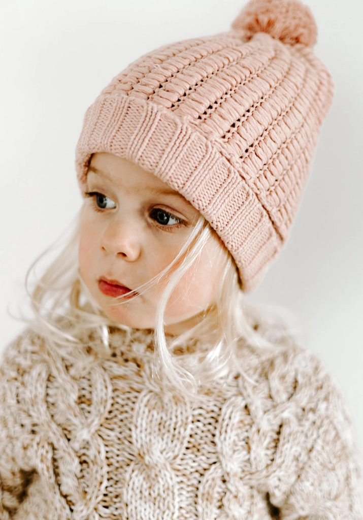 Chunky Knit Beanie - Evening Sand