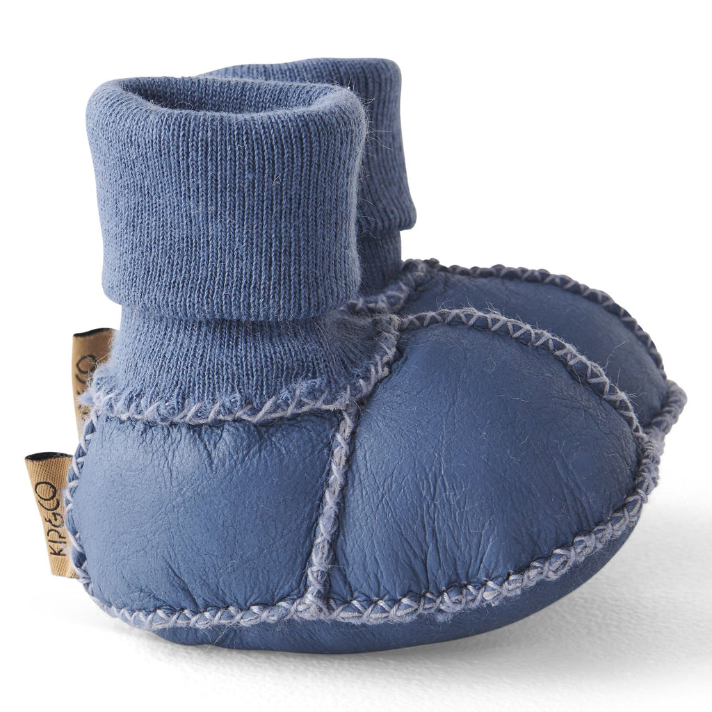 Blue Baby Booties