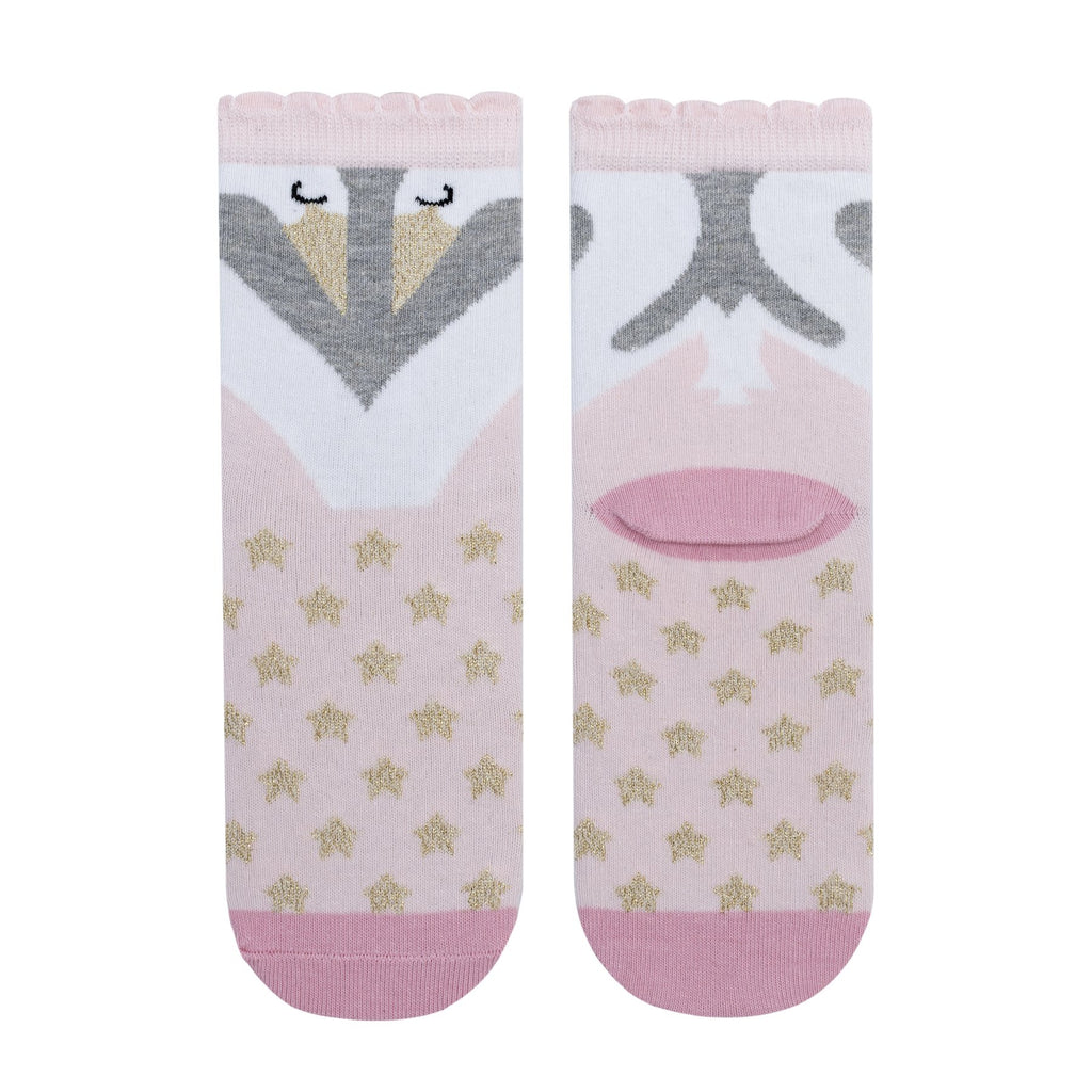 Ballet Swan Midi Sock