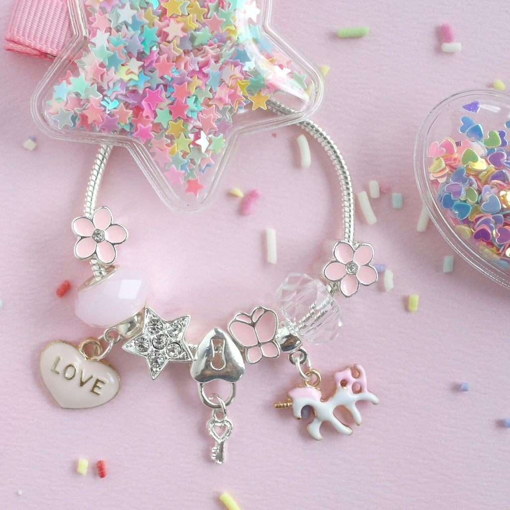 Unicorn charm bracelet