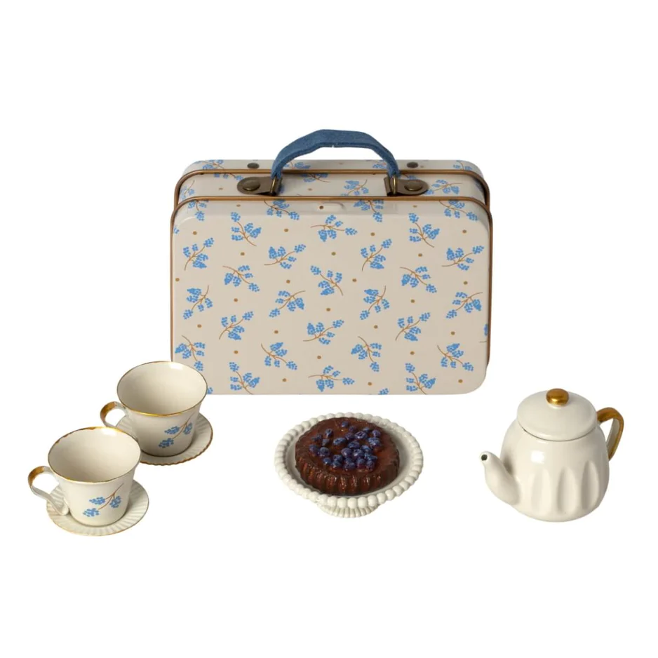 Afternoon Tea Set Blue Madelaine