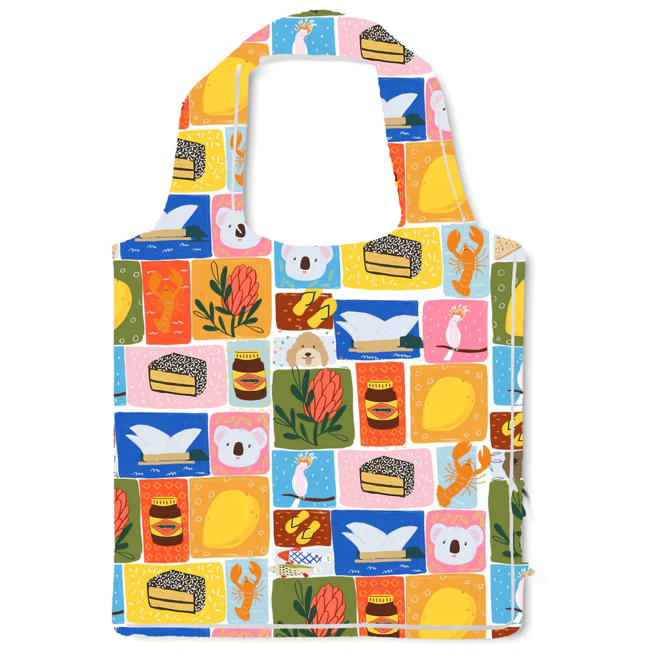 Aussie Icons Reusable Shopping Bag
