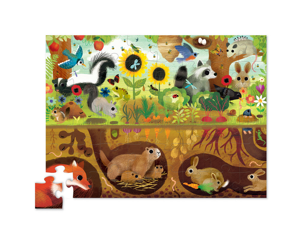 Above & Below Puzzle - Backyard Discovery (48pcs)