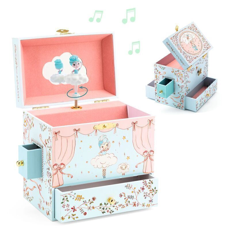 Ballerina on Stage Music Box