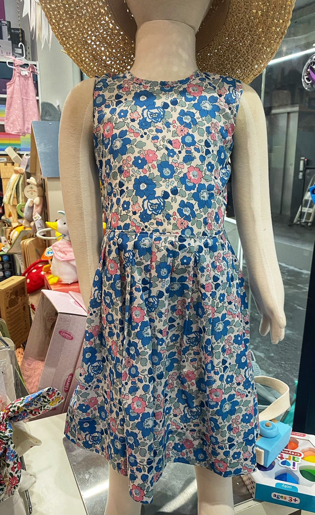 Handmade Liberty Blue Dress